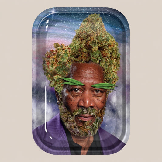 Plateau à rouler - Weedman - Salvia la pépite verte