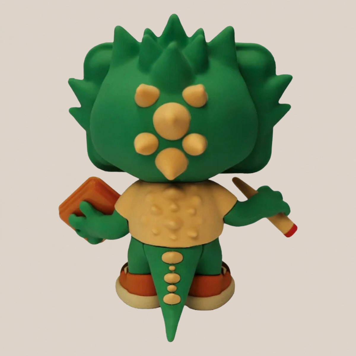Figurine RAW Traysor – Édition limitée - Salvia la pépite verte