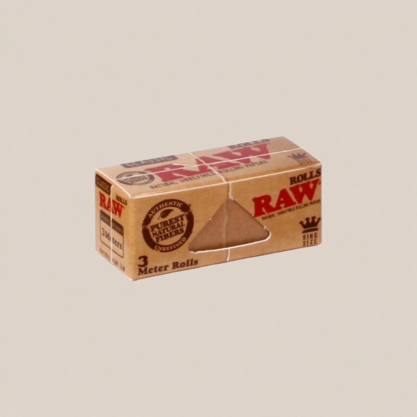 Papier à rouler - Rolls 3 mètres Raw - Salvia la pépite verte