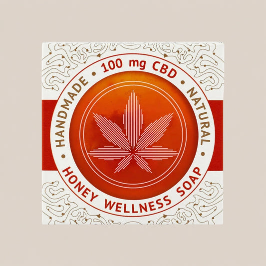 Savon CBD - Miel bien-être - Salvia la pépite verte