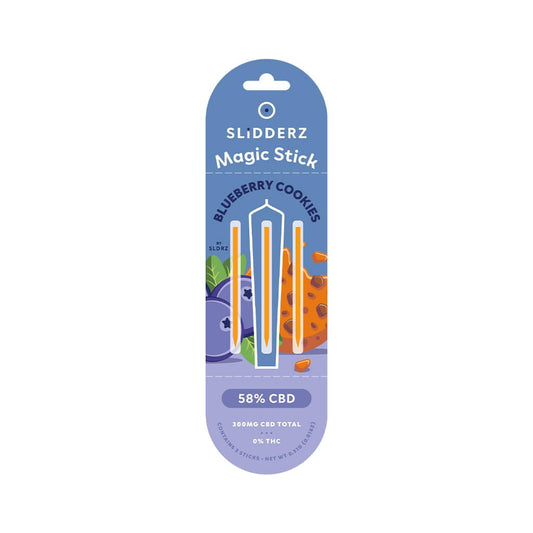 Bâtonnets Magiques - Extraction de CBD 58% | Slidderz Blueberry Cookies - Salvia la pépite verte