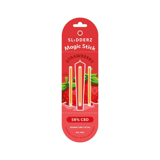 Bâtonnets Magiques - Extraction de CBD 58% | Slidderz Strawberry - Salvia la pépite verte