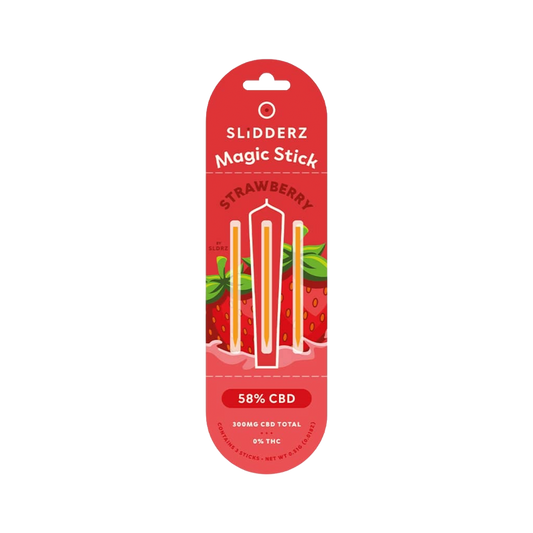 Bâtonnets Magiques - Extraction de CBD 58% | Slidderz Strawberry - Salvia la pépite verte